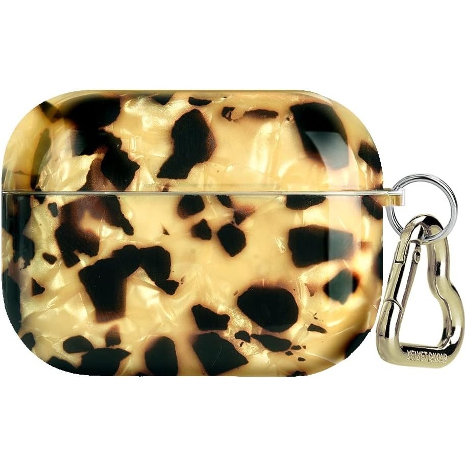 image:imageVelvet Caviar Compatible with AirPods Pro Case 2nd and 1st Generation  Cute Protective Hard Cover for Women  Nude Vintage Wildflowers FloralBlonde Tortoise Shell