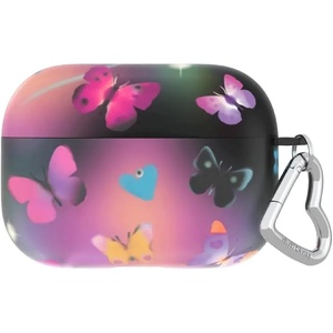 image:imageVelvet Caviar Compatible with AirPods Pro Case 2nd and 1st Generation  Cute Protective Hard Cover for Women  Nude Vintage Wildflowers FloralAurora Butterfly