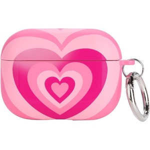 image:imageVelvet Caviar Compatible with AirPods Pro Case 2nd and 1st Generation  Cute Protective Hard Cover for Women  Nude Vintage Wildflowers FloralPink Heart