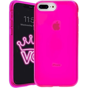 image:imageVELVET CAVIAR Compatible with iPhone 8 Plus CaseiPhone 7 Plus Case Neon Pink  Cute Clear Protective Phone Cover for Women Girls Hot PinkNeon Pink