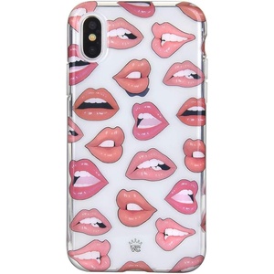 image:imageVelvet Caviar Compatible with iPhone Xs Case amp iPhone X Case Butterfly for Women amp Girls  Cute Clear Protective Phone Cases Colorful ButterfliesNude Lips