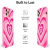 image:imageVELVET CAVIAR Compatible with iPhone 11 Pro Max Case Pineapple Clear for Women Girls  Cute Protective Phone Cases Holographic PineapplesPink Hearts