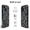 image:imageVELVET CAVIAR Designed for iPhone 13 Mini Case Floral 10ft Drop Tested wMicrofiber Lining  Wireless Charging Compatible Grey Rose Gold