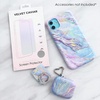 image:imageVelvet Caviar Compatible with iPhone 1212 Pro Case for Women Cute  10ft Drop Tested  Protective Phone Cover Floral Rose Gold BlackHolo Moonstone