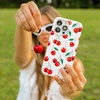 image:imageVelvet Caviar Compatible with iPhone 1212 Pro Case for Women Cute  10ft Drop Tested  Protective Phone Cover Floral Rose Gold BlackMon Cheri Cherry