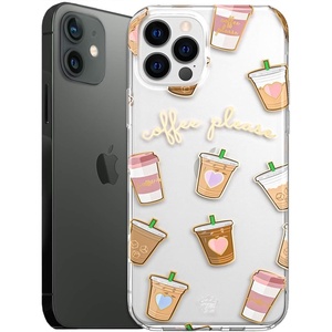 image:imageVELVET CAVIAR Compatible with MagSafe iPhone 1212 Pro Case for Women Cute  10ft Drop Tested  Protective Phone Cover Pink HeartsCoffee Please