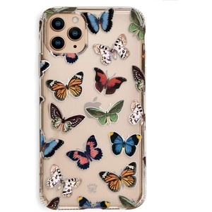 image:imageVELVET CAVIAR Compatible with iPhone 11 Pro Max Case Pineapple Clear for Women Girls  Cute Protective Phone Cases Holographic PineapplesButterfly