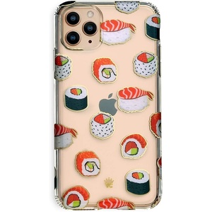 image:imageVELVET CAVIAR Compatible with iPhone 11 Pro Max Case Pineapple Clear for Women Girls  Cute Protective Phone Cases Holographic PineapplesSushi