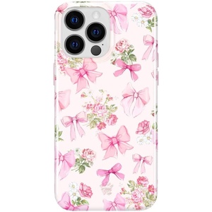 image:imageVelvet Caviar Compatible with iPhone 1212 Pro Case for Women Cute  10ft Drop Tested  Protective Phone Cover Floral Rose Gold BlackPosie Pink Bow