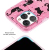 image:imageVELVET CAVIAR for iPhone 15 Case  Compatible with MagSafe  10ft Drop Tested  Halloween Phone Cases  Black Cat GlitterBlack Cat Glitter