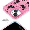 image:imageVELVET CAVIAR for iPhone 15 Case  Compatible with MagSafe  10ft Drop Tested  Halloween Phone Cases  Black Cat GlitterBlack Cat Glitter