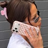 image:imageVELVET CAVIAR for iPhone 15 Case  Compatible with MagSafe  10ft Drop Tested  Halloween Phone Cases  Black Cat GlitterBrown Sugar Polka Dot
