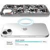 image:imageVELVET CAVIAR for iPhone 15 Case  Compatible with MagSafe  10ft Drop Tested  Halloween Phone Cases  Black Cat GlitterHaunted House