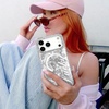 image:imageVELVET CAVIAR for iPhone 15 Case  Compatible with MagSafe  10ft Drop Tested  Halloween Phone Cases  Black Cat GlitterLucky Girl Holo