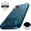 image:imageVELVET CAVIAR for iPhone 15 Case  Compatible with MagSafe  10ft Drop Tested  Halloween Phone Cases  Black Cat GlitterMetallic Navy Leopard