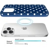image:imageVELVET CAVIAR for iPhone 15 Case  Compatible with MagSafe  10ft Drop Tested  Halloween Phone Cases  Black Cat GlitterMidnight Polka Dot