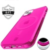 image:imageVELVET CAVIAR for iPhone 15 Case  Compatible with MagSafe  10ft Drop Tested  Halloween Phone Cases  Black Cat GlitterNeon Hot Pink