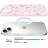 image:imageVELVET CAVIAR for iPhone 15 Case  Compatible with MagSafe  10ft Drop Tested  Halloween Phone Cases  Black Cat GlitterPink Coastal Seashells