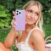 image:imageVELVET CAVIAR for iPhone 15 Case  Compatible with MagSafe  10ft Drop Tested  Halloween Phone Cases  Black Cat GlitterPurple Lilac Leopard