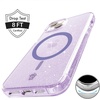 image:imageVELVET CAVIAR for iPhone 15 Case  Compatible with MagSafe  10ft Drop Tested  Halloween Phone Cases  Black Cat GlitterStardust Lilac Glitter
