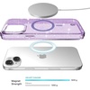 image:imageVELVET CAVIAR for iPhone 15 Case  Compatible with MagSafe  10ft Drop Tested  Halloween Phone Cases  Black Cat GlitterStardust Lilac Glitter
