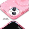 image:imageVELVET CAVIAR for iPhone 15 Case  Compatible with MagSafe  10ft Drop Tested  Halloween Phone Cases  Black Cat GlitterStardust Pink Glitter
