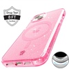 image:imageVELVET CAVIAR for iPhone 15 Case  Compatible with MagSafe  10ft Drop Tested  Halloween Phone Cases  Black Cat GlitterStardust Pink Glitter