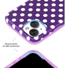 image:imageVELVET CAVIAR for iPhone 15 Case  Compatible with MagSafe  10ft Drop Tested  Halloween Phone Cases  Black Cat GlitterViolet Glow Polka Dot
