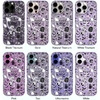 image:imageVELVET CAVIAR for iPhone 15 Case  Compatible with MagSafe  10ft Drop Tested  Halloween Phone Cases  Black Cat GlitterWitchy Lilac Glitter