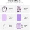 image:imageVELVET CAVIAR for iPhone 15 Case  Compatible with MagSafe  10ft Drop Tested  Halloween Phone Cases  Black Cat GlitterWitchy Lilac Glitter