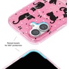 image:imageVELVET CAVIAR for iPhone 16 Case  Compatible with MagSafe  10ft Drop Tested  Halloween Phone Cases  Ghosted Costume PartyBlack Cat Glitter