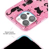 image:imageVELVET CAVIAR for iPhone 16 Case  Compatible with MagSafe  10ft Drop Tested  Halloween Phone Cases  Ghosted Costume PartyBlack Cat Glitter