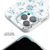 image:imageVELVET CAVIAR for iPhone 16 Case  Compatible with MagSafe  10ft Drop Tested  Halloween Phone Cases  Ghosted Costume PartyFrench Blue Floral