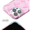 image:imageVELVET CAVIAR for iPhone 16 Case  Compatible with MagSafe  10ft Drop Tested  Halloween Phone Cases  Ghosted Costume PartyGhosted Pink Glitter