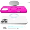 image:imageVELVET CAVIAR for iPhone 16 Case  Compatible with MagSafe  10ft Drop Tested  Halloween Phone Cases  Ghosted Costume PartyNeon Pink