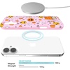 image:imageVELVET CAVIAR for iPhone 16 Case  Compatible with MagSafe  10ft Drop Tested  Halloween Phone Cases  Ghosted Costume PartyPink Pumpkin Snoopy