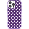 image:imageVELVET CAVIAR for iPhone 16 Case  Compatible with MagSafe  10ft Drop Tested  Halloween Phone Cases  Ghosted Costume PartyViolet Glow Polka Dot