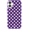 image:imageVELVET CAVIAR for iPhone 16 Case  Compatible with MagSafe  10ft Drop Tested  Halloween Phone Cases  Ghosted Costume PartyViolet Glow Polka Dot