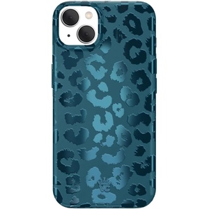 image:imageVELVET CAVIAR for iPhone 15 Case  Compatible with MagSafe  10ft Drop Tested  Halloween Phone Cases  Black Cat GlitterMetallic Navy Leopard
