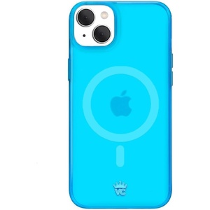 image:imageVELVET CAVIAR for iPhone 15 Case  Compatible with MagSafe  10ft Drop Tested  Halloween Phone Cases  Black Cat GlitterNeon Blue