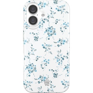image:imageVELVET CAVIAR for iPhone 16 Case  Compatible with MagSafe  10ft Drop Tested  Halloween Phone Cases  Ghosted Costume PartyFrench Blue Floral