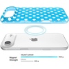 image:imageVELVET CAVIAR Case for iPhone 17 Air  Compatible with MagSafe  10ft Drop Tested  Fall Phone Cases  Pink Pumpkin PrincessAquamarine Polka Dot