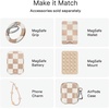 image:imageVELVET CAVIAR Case for iPhone 17 Air  Compatible with MagSafe  10ft Drop Tested  Fall Phone Cases  Pink Pumpkin PrincessNude Vibe Checkered