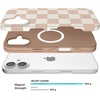 image:imageVELVET CAVIAR Case for iPhone 17 Air  Compatible with MagSafe  10ft Drop Tested  Fall Phone Cases  Pink Pumpkin PrincessNude Vibe Checkered