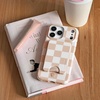 image:imageVELVET CAVIAR Case for iPhone 17 Air  Compatible with MagSafe  10ft Drop Tested  Fall Phone Cases  Pink Pumpkin PrincessNude Vibe Checkered