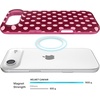 image:imageVELVET CAVIAR Case for iPhone 17 Air  Compatible with MagSafe  10ft Drop Tested  Fall Phone Cases  Pink Pumpkin PrincessRaspberry Polka Dot