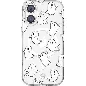 image:imageVELVET CAVIAR Case for iPhone 17 Air  Compatible with MagSafe  10ft Drop Tested  Fall Phone Cases  Pink Pumpkin PrincessGhosted Clear