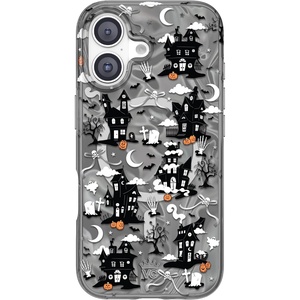 image:imageVELVET CAVIAR Case for iPhone 17 Air  Compatible with MagSafe  10ft Drop Tested  Fall Phone Cases  Pink Pumpkin PrincessHaunted Houses