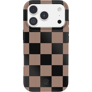 image:imageVELVET CAVIAR Case for iPhone 17 Air  Compatible with MagSafe  10ft Drop Tested  Fall Phone Cases  Pink Pumpkin PrincessMocha Vibe Checkered 20
