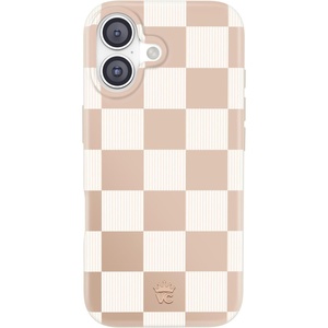 image:imageVELVET CAVIAR Case for iPhone 17 Air  Compatible with MagSafe  10ft Drop Tested  Fall Phone Cases  Pink Pumpkin PrincessNude Vibe Checkered